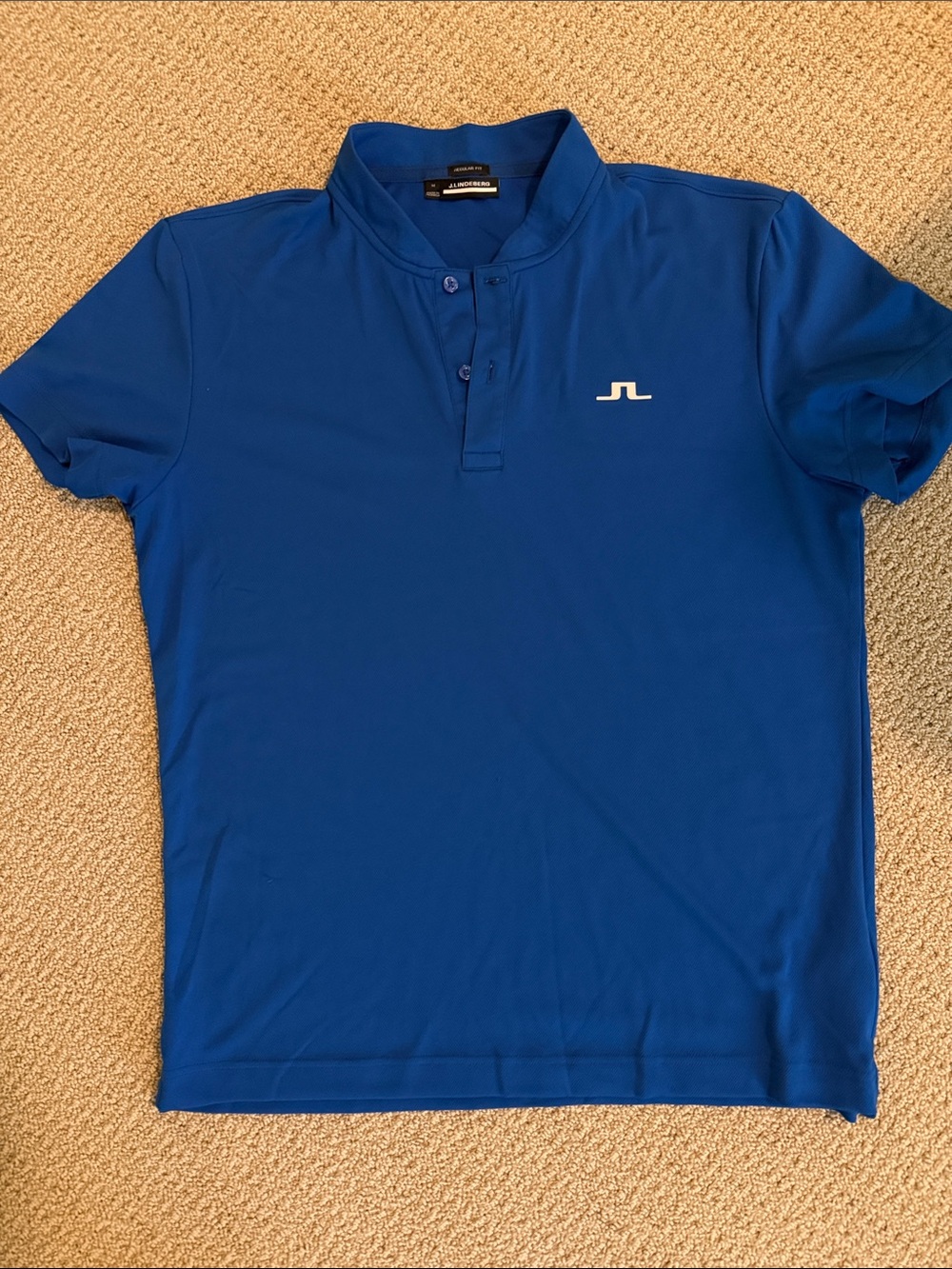 J.Lindeberg Men’s Royal Blue Performance Polo